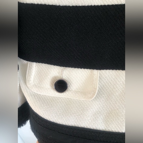 White House Black market tweed striped jacket. - Picture 7 of 16